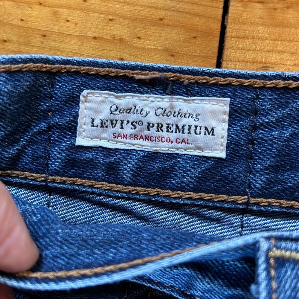 Levi’s Button Fly RibCage Straight Size 26 - Picture 3 of 5